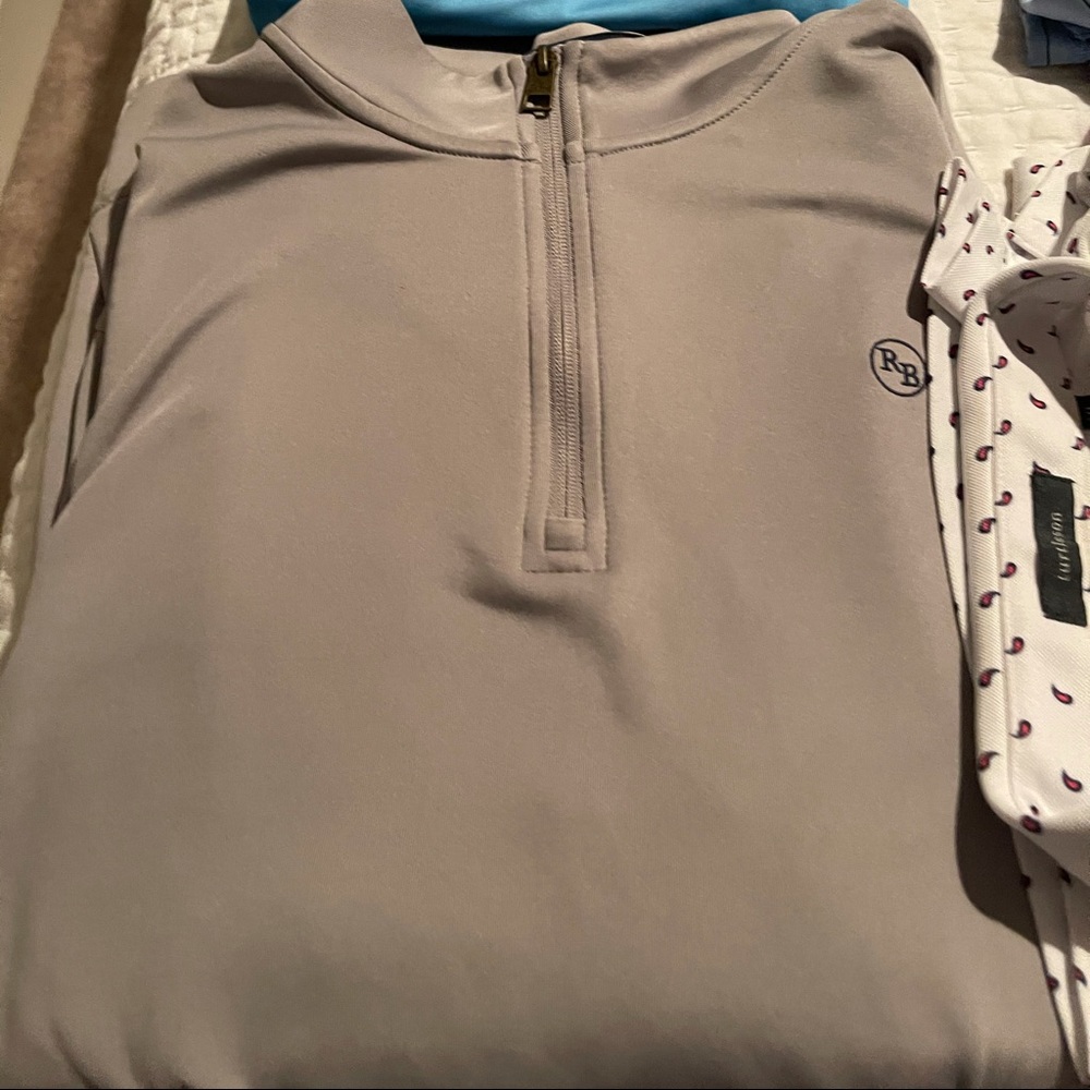 Oxford Golf 1/4 Zip Pullover